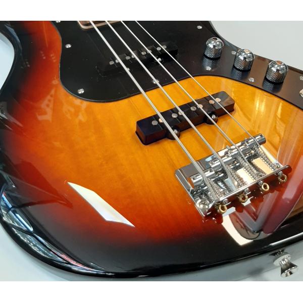FGN Boundary Series Bass Mighty Jazz J-G - 3TS Sunburst | Steven